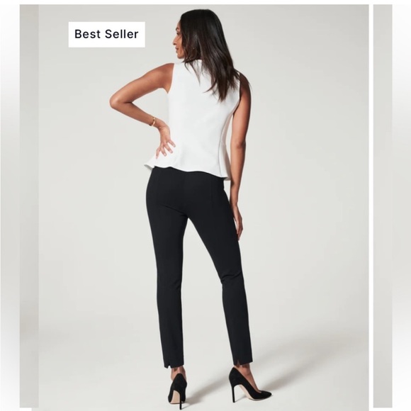 Spanx The Perfect Pant Slim Straight Black size M - Picture 2 of 12